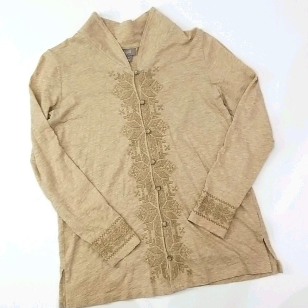 J. Jill Embroidered Blouse